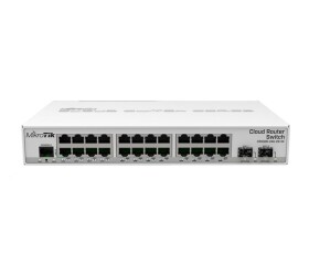 MikroTik Cloud Router Switch CRS326-24G-2S+IN, 800MHz CPU, 512MB RAM, 24xLAN, 2x SFP+, vč. L5 licence EDF_1017356