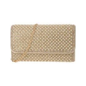 Elegantní dámské psaníčko Michelle Moon Lota, zlaté