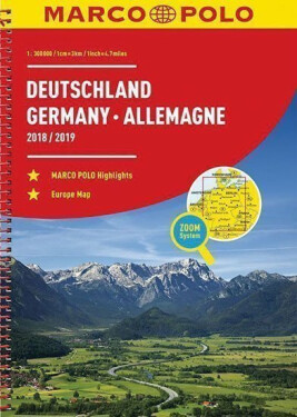 Německo, Evropa/atlas-spirála 18/19 1:3