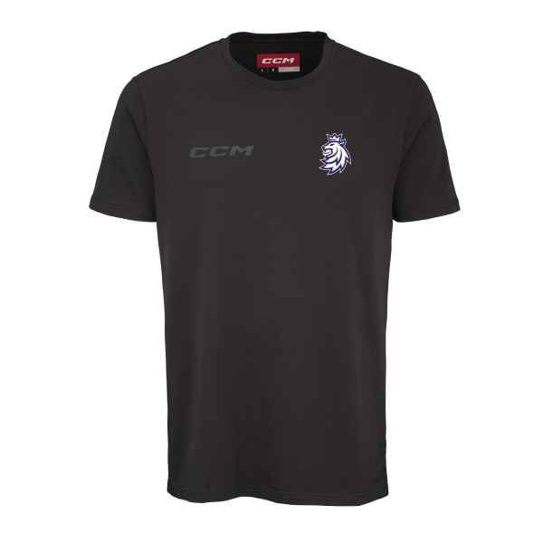 Pánské tričko Český hokej CCM Core Lev Black Velikost: