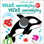 Velké samolepky mořskými zvířaty Velké samolepky mořskými