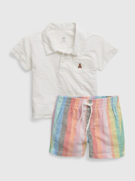 GAP Baby set polo tričko a kraťasy - Kluci