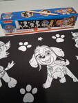 Fancy Fancy, PW04001-2, škrabací plakát, Tlapková patrola/Paw Patrol, 2 m