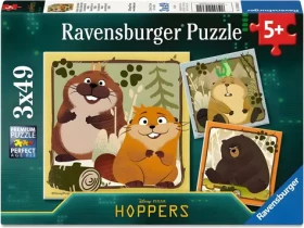 RAVENSBURGER Puzzle Na skok do divočiny