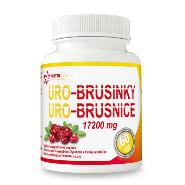 URO - Brusinky 60 tbl.