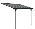 ROJA BRUCE F pergola - TRANSPARENTNÍ polykarbonát