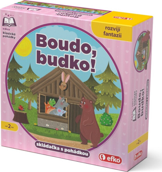 Boudo, budko - skládačka s pohádkou - Efko