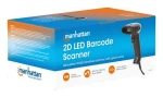 Manhattan Čtečka čárových kódů 2D LED černá / 320mm hloubka skenování / USB / 1,4 m kabel (153997)