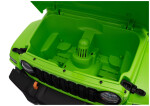 Mamido Elektrické autíčko Jeep Rubicon 24 V 2x200 W zelené