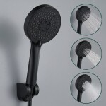 REA - Sprchová hlavice JS-019 BLACK REA-07055