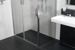 Sprchové dveře 110 cm SAT TEX SIKOTEXD110CRT SIKOTEXD110CRT