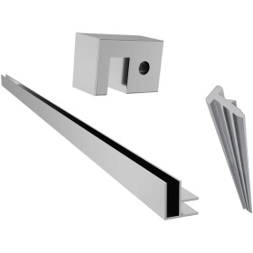 CERANO - Příslušenství pro instalaci rohového Walk-in Onyx - chrom CER-482725