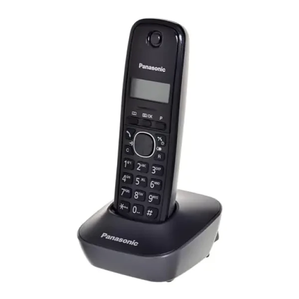 Panasonic KX-TG1611 černá / Bezdrátový telefon / DECT / CLIP / Telefonní seznam 50 / Doba hovoru 15 h (KX-TG1611PDH)