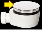 Krytka k vaničkovému sifonu Optima ESLIMCR90 nerez V-9990.09 V-9990.09