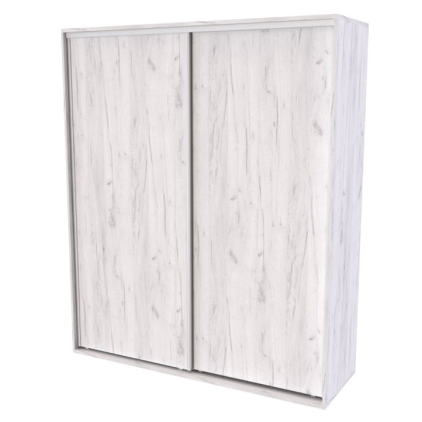 Nábytek Mikulík Skříň FLEXI 2 - 2x dveře plné ROZMĚR: (š/v/h) 220 x 220 x 65 cm