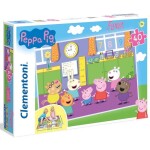 Clementoni Puzzle Supercolor Prasátko Peppa Floor / 40 dílků - Comansi