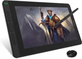 Rozbaleno - Huion Kamvas 13 fialová / Grafický tablet / 293.76 x 165.24 mm / 5080 LPI / 8192 úrovní tlaku / USB-C / rozbaleno (Kamvas 13 Violet.rozbaleno)