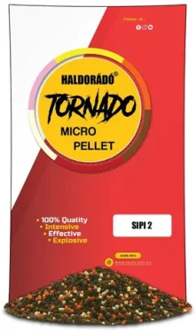 Haldorádó Pelety Tornado Micro Pellets 400g 2mm Sipi2 Pomeranč-Skořice (HD23743)