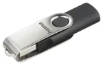Hama Rotate FlashPen černá/stříbrná / Flash disk / USB 2.0 / 8 GB / 6 MB/s