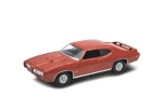 Welly1969 Pontiac GTO 1:34 modrý