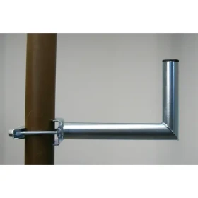 OEM Držák antény na stožár 30 cm / Stožárový držák / galvanický zinek / průměr 42 mm (PK30S42)
