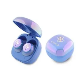 Guess 4G Logo Mini TWS Bezdrátová Sluchátka Blue (57983122051)