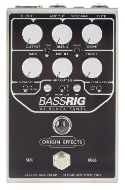 Origin Effects BassRIG ’64 Black Panel