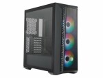 Cooler Master Masterbox 520 Mesh černá / ATX / 1x USB-A 3.2 1x USB-C 3.2 / 3x 120 mm / bez zdroje / průhledná bočnice (MB520-KGNN-S00)