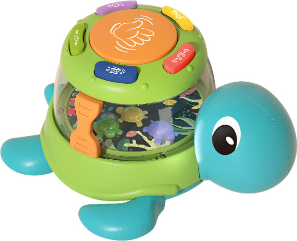 Želva bubínek s efekty 15 cm