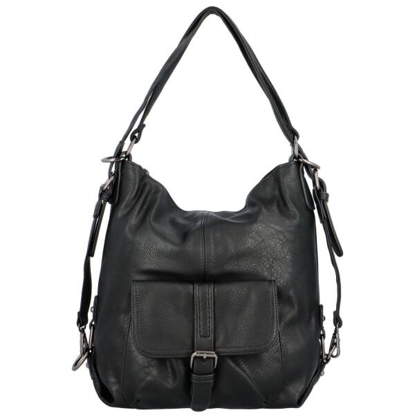 Praktický dámský kabelko-batůžek Astrid, černá