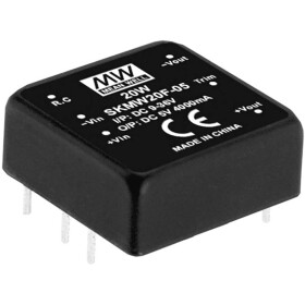 Mean Well SKMW20G-15 DC/DC měnič napětí 1.33 A 20 W Počet výstupů: 1 x Obsah 1 ks