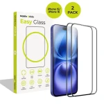 Mobile Origin EasyGlass iPhone 15/iPhone 16 Ochranné sklo / 2 kusy (FRL-EG-i16-2pk)