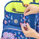 Školní aktovka Step by Step CLOUD REFLECT, Seashell Pearl - 5 dílný set, AGR certifikát