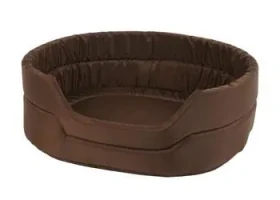 I Love Pets Agga LOW hnědá / Pelíšek pro psy / 82x68x22 cm (8592644147583)