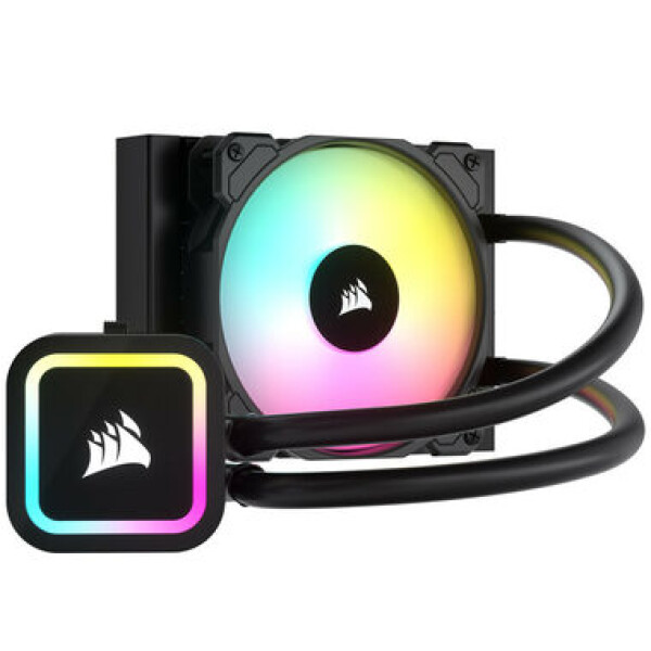 Corsair iCUE H60x RGB ELITE černá / 1x 120mm / 400-1500 RPM / Intel + AMD (CW-9060064-WW2)