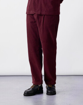 Service Works Fine Cord Waiter Pants Burgundy L