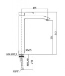 PAFFONI - Level Umyvadlová baterie, chrom LES081CR