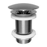 OMNIRES - Umyvadlová výpusť pro umyvadla s přepadem i bez přepadu chrom /CR/ A82CR