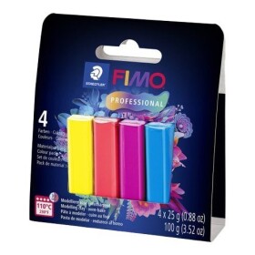 FIMO Professional sada 4 barvy 25 g true colours