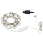Sygonix světelný řetěz vnitřní/venkovní 230 V/50 Hz 400 SMD LED teplá bílá Nastavitelná režim lampy, s dálkovým ovladače