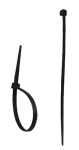 Dedra Stahovací pásky nylonové 4,8x300mm černé / Stahovací pásky / Nylon / 100 ks (11C48302)