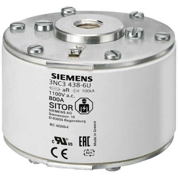 Siemens 3NC33406U sada pojistek Velikost pojistky = 3 900 A 1000 V 3 ks