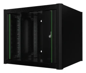 Lanview 19" nástěnný rozvaděč 9U 600 mm / Nástěnný rozvaděč / 9U / Šířka 600 mm (RWM09U56BL)