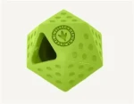 KIWI WALKER Gumová hračka ICOSABALL MAXI zelená / Hračka pro psy / 9 cm (RUB-254)
