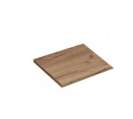 Police pro šatní skříně LUX Barva korpusu: Bílá, Počet: 1x police