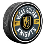 Mustang Puk Vegas Golden Knights NHL Gear Textured Puck