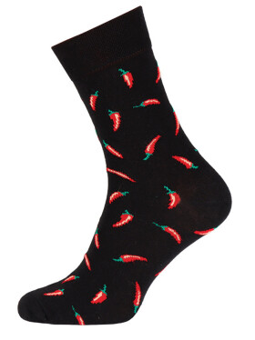 EVONA a.s. Zábavné ponožky PON COLORS - PAPRIKA - PON COLORS 1 PAPRIKA 41-45