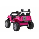 Mamido Elektrické autíčko jeep Off-road Speed 4x4 růžové