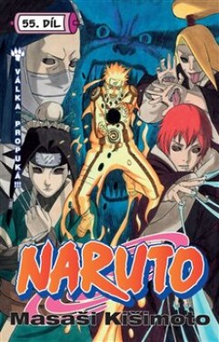 Naruto 55 Válka propuká Masaši Kišimoto