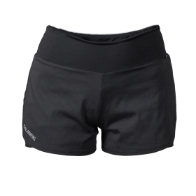 Běžecké šortky SALMING Essential 2-in Shorts Black Velikost textilu: